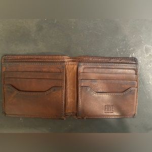Frye genuine leather wallet